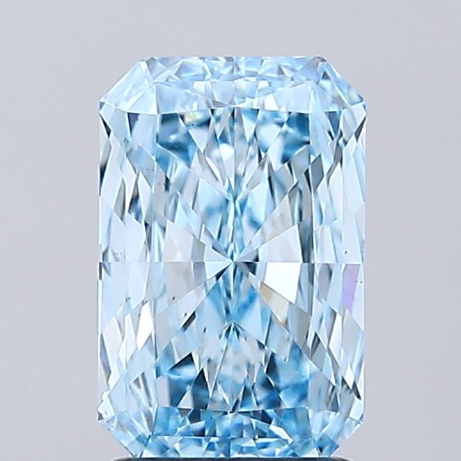 2.03 Carat Radiant Shaped, Excellent Cut, VS1 Clarity, IGI Certified Lab Grown Diamond