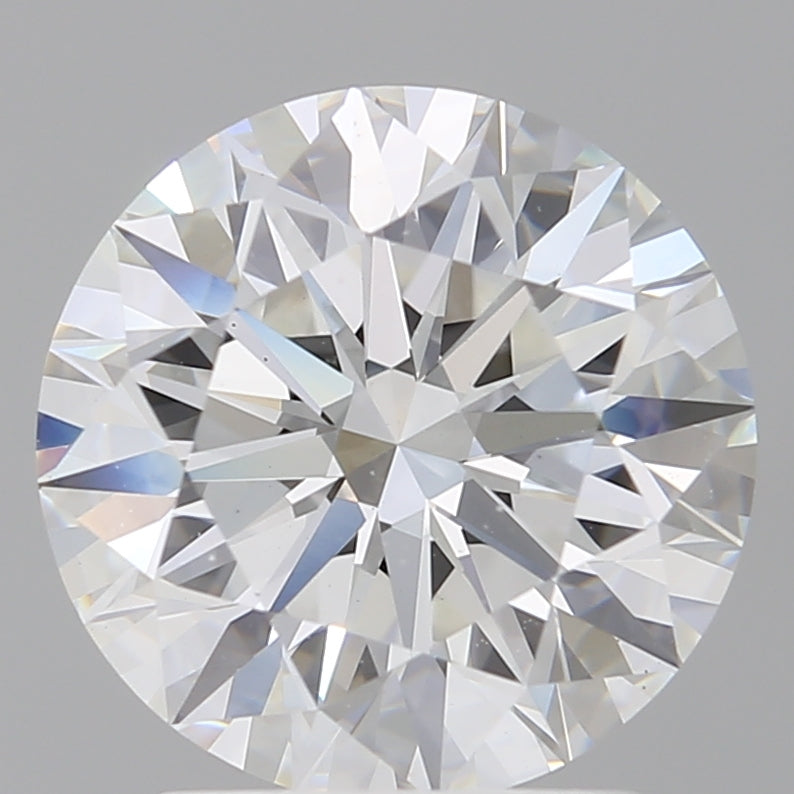 2.51 Carat Round Shaped, Ideal Cut, E Color, VS1 Clarity, IGI Certified Lab Grown Diamond