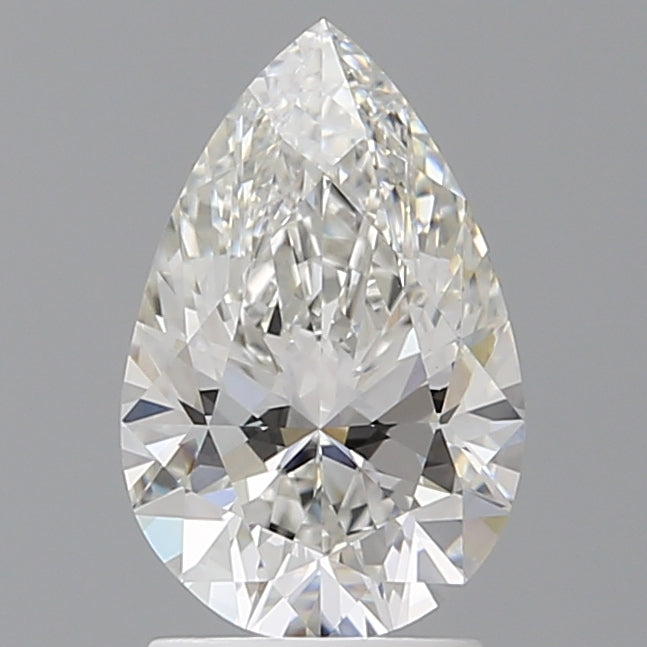 2.08 Carat Pear Shaped, Ideal Cut, F Color, VVS2 Clarity, IGI Certified Lab Grown Diamond