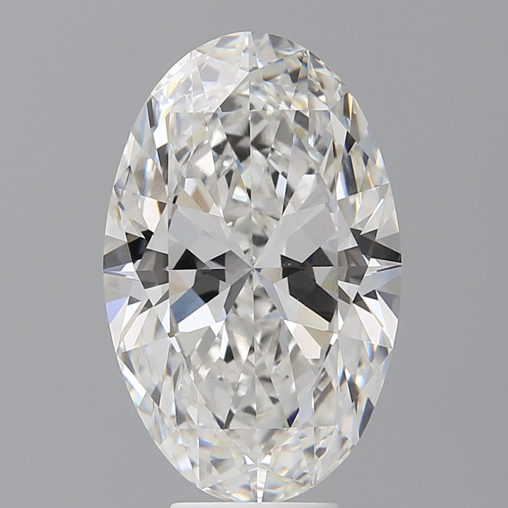 7.06 Carat Oval Shaped, Ideal Cut, F Color, VVS2 Clarity, IGI Certified Lab Grown Diamond