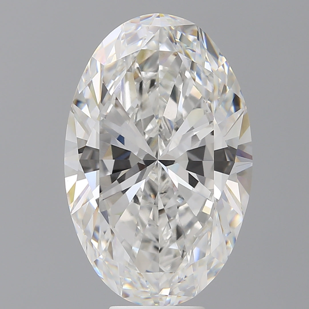 9.83 Carat Oval Shaped, Ideal Cut, E Color, VVS2 Clarity, IGI Certified Lab Grown Diamond