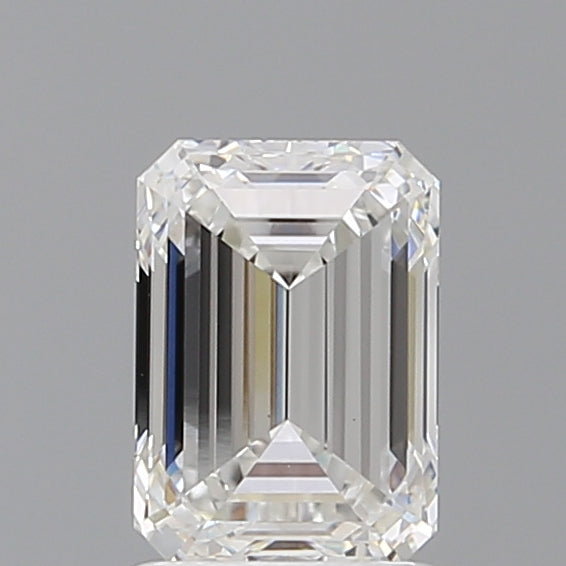 1.54 Carat Emerald Shaped, Ideal Cut, E Color, VVS2 Clarity, IGI Certified Lab Grown Diamond