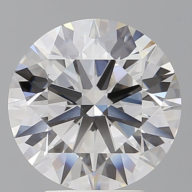 4.06 Carat Round Shaped, Ideal Cut, F Color, VVS2 Clarity, IGI Certified Lab Grown Diamond