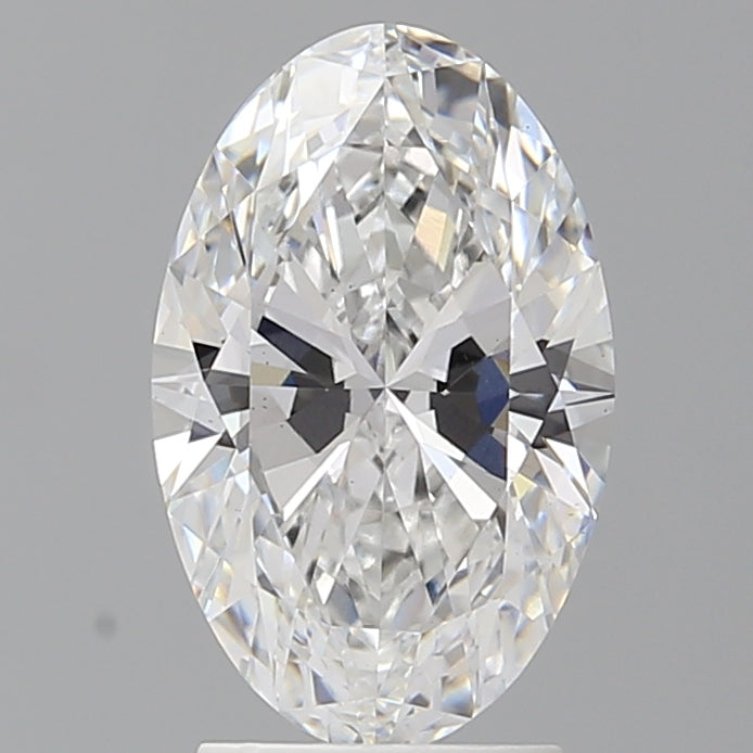 2.52 Carat Oval Shaped, Ideal Cut, D Color, VS1 Clarity, IGI Certified Lab Grown Diamond