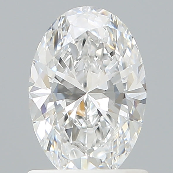 1.09 Carat Oval Shaped, Ideal Cut, D Color, VVS2 Clarity, IGI Certified Lab Grown Diamond