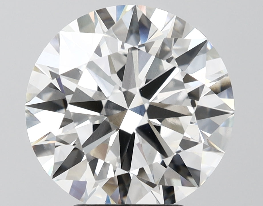 4.58 Carat Round Shaped, Ideal Cut, G Color, VVS2 Clarity, IGI Certified Lab Grown Diamond