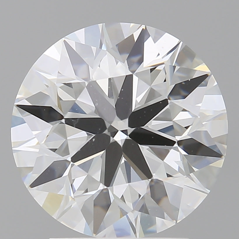 3.00 Carat Round Shaped, Ideal Cut, F Color, VS1 Clarity, IGI Certified Lab Grown Diamond