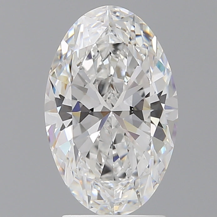 2.60 Carat Oval Shaped, Ideal Cut, E Color, VVS2 Clarity, IGI Certified Lab Grown Diamond