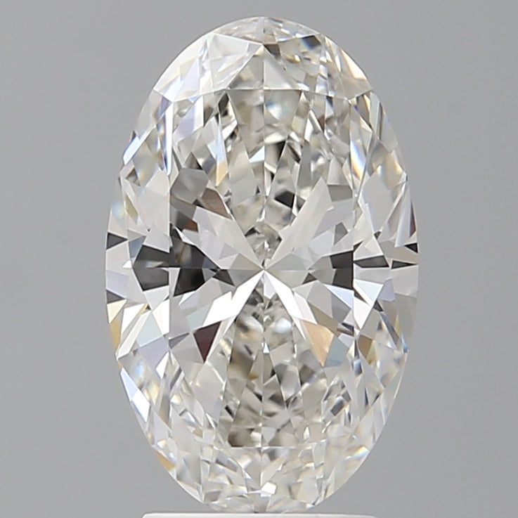 3.01 Carat Oval Shaped, Ideal Cut, F Color, VVS2 Clarity, IGI Certified Lab Grown Diamond