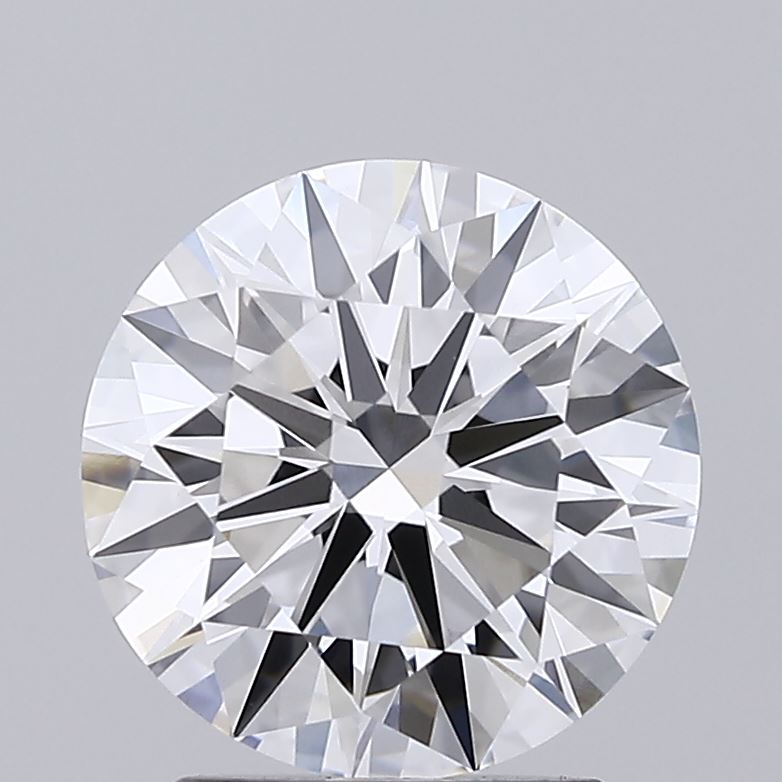 2.26 Carat Round Shaped, Ideal Cut, E Color, VVS2 Clarity, IGI Certified Lab Grown Diamond
