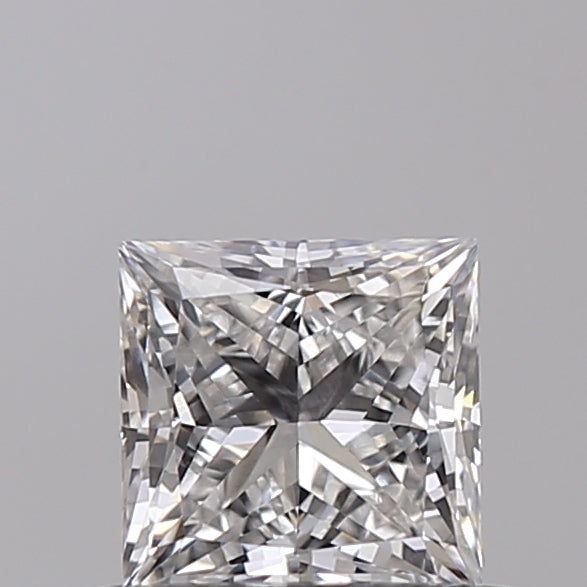0.52 Carat Princess Shaped, Ideal Cut, F Color, VVS1 Clarity, IGI Certified Lab Grown Diamond