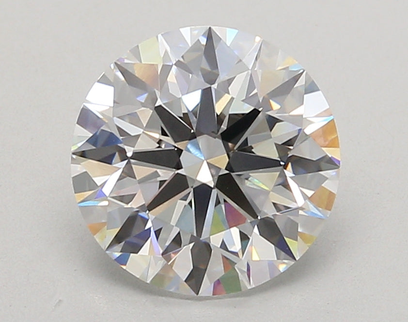3.04 Carat Round Shaped, Ideal Cut, E Color, VVS2 Clarity, IGI Certified Lab Grown Diamond