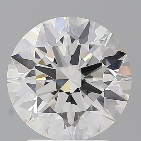 2.60 Carat Round Shaped, Ideal Cut, F Color, VVS2 Clarity, IGI Certified Lab Grown Diamond