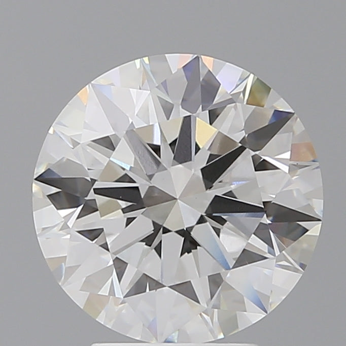 4.04 Carat Round Shaped, Ideal Cut, E Color, VVS2 Clarity, IGI Certified Lab Grown Diamond