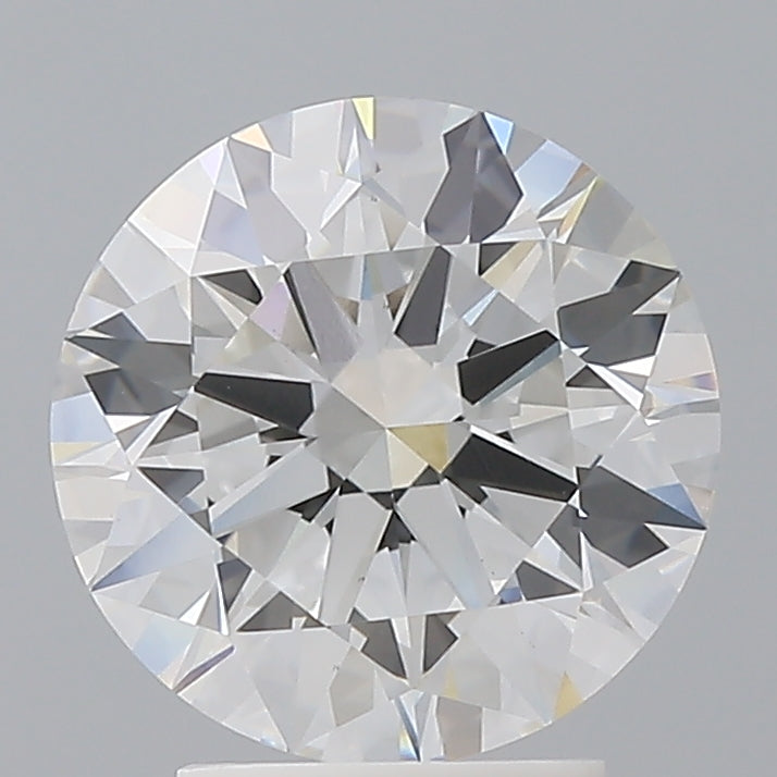 3.05 Carat Round Shaped, Ideal Cut, F Color, VS1 Clarity, IGI Certified Lab Grown Diamond