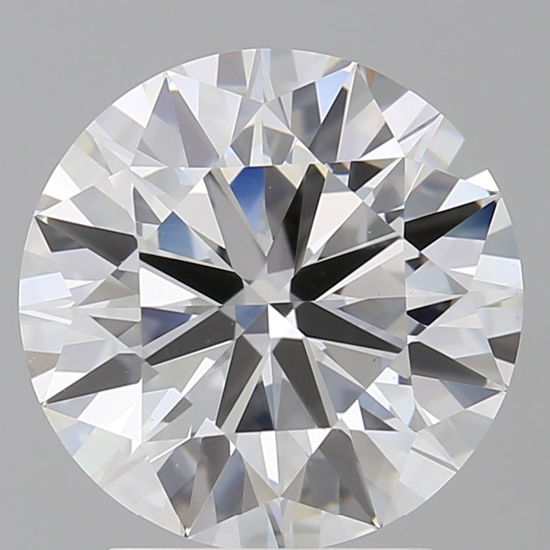 3.01 Carat Round Shaped, Ideal Cut, E Color, VVS2 Clarity, IGI Certified Lab Grown Diamond