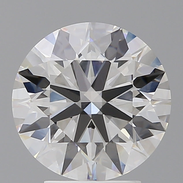 3.55 Carat Round Shaped, Ideal Cut, F Color, VVS2 Clarity, IGI Certified Lab Grown Diamond