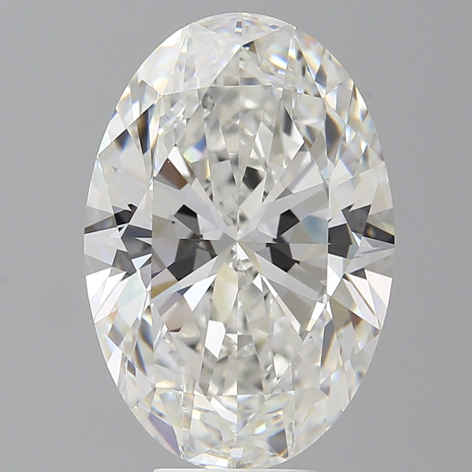 8.07 Carat Oval Shaped, Ideal Cut, F Color, VVS2 Clarity, IGI Certified Lab Grown Diamond