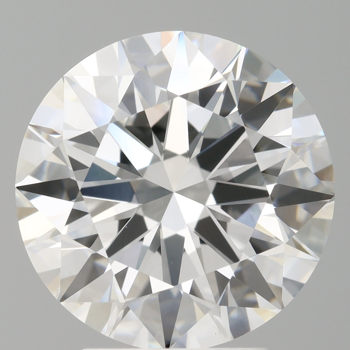 4.03 Carat Round Shaped, Excellent Cut, E Color, VVS2 Clarity, IGI Certified Lab Grown Diamond