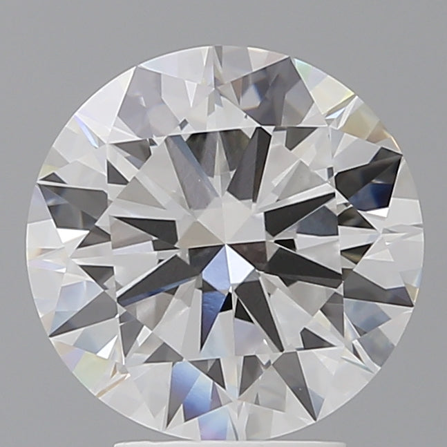 4.02 Carat Round Shaped, Excellent Cut, F Color, VVS2 Clarity, IGI Certified Lab Grown Diamond