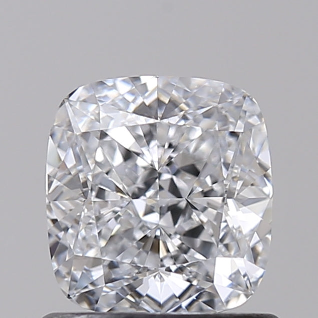 0.96 Carat Cushion Shaped, Ideal Cut, D Color, VS1 Clarity, IGI Certified Lab Grown Diamond