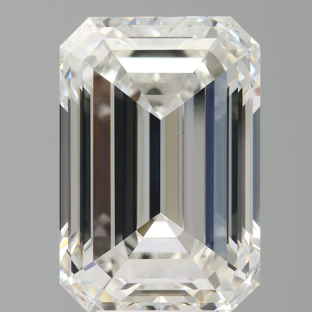8.60 Carat Emerald Shaped, Ideal Cut, F Color, VVS2 Clarity, IGI Certified Lab Grown Diamond