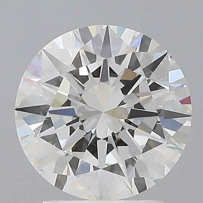 2.50 Carat Round Shaped, Excellent Cut, E Color, VVS2 Clarity, IGI Certified Lab Grown Diamond