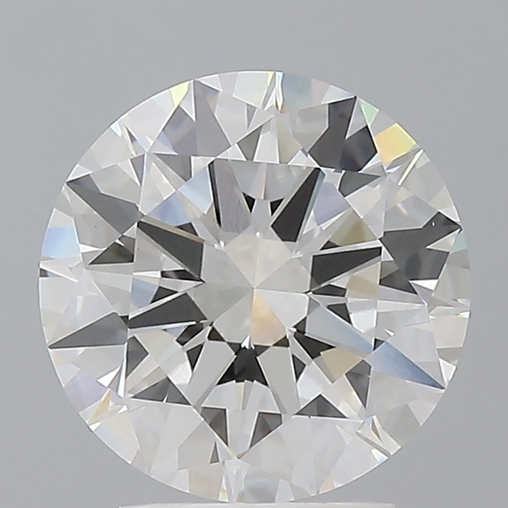 3.05 Carat Round Shaped, Excellent Cut, F Color, VS1 Clarity, IGI Certified Lab Grown Diamond