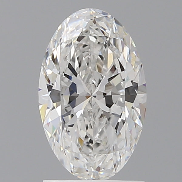 1.60 Carat Oval Shaped, Ideal Cut, E Color, VVS2 Clarity, IGI Certified Lab Grown Diamond