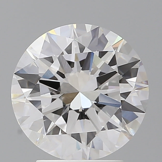 3.00 Carat Round Shaped, Excellent Cut, F Color, VS1 Clarity, IGI Certified Lab Grown Diamond