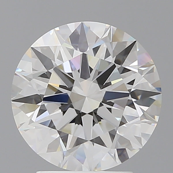 3.07 Carat Round Shaped, Ideal Cut, E Color, VVS2 Clarity, IGI Certified Lab Grown Diamond