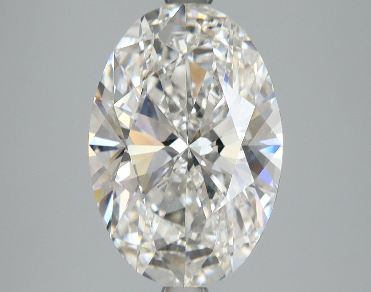2.06 Carat Oval Shaped, Ideal Cut, E Color, VVS2 Clarity, IGI Certified Lab Grown Diamond