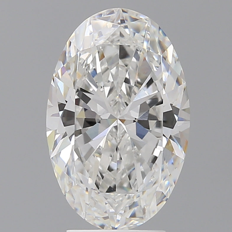 4.02 Carat Oval Shaped, Ideal Cut, E Color, VVS2 Clarity, IGI Certified Lab Grown Diamond