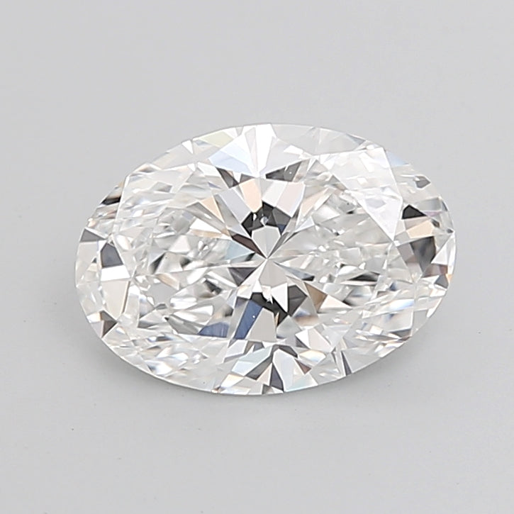 4.03 Carat Oval Shaped, Ideal Cut, E Color, VVS2 Clarity, IGI Certified Lab Grown Diamond