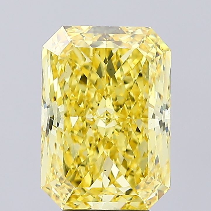 5.00 Carat Radiant Shaped, Ideal Cut, VS1 Clarity, IGI Certified Lab Grown Diamond