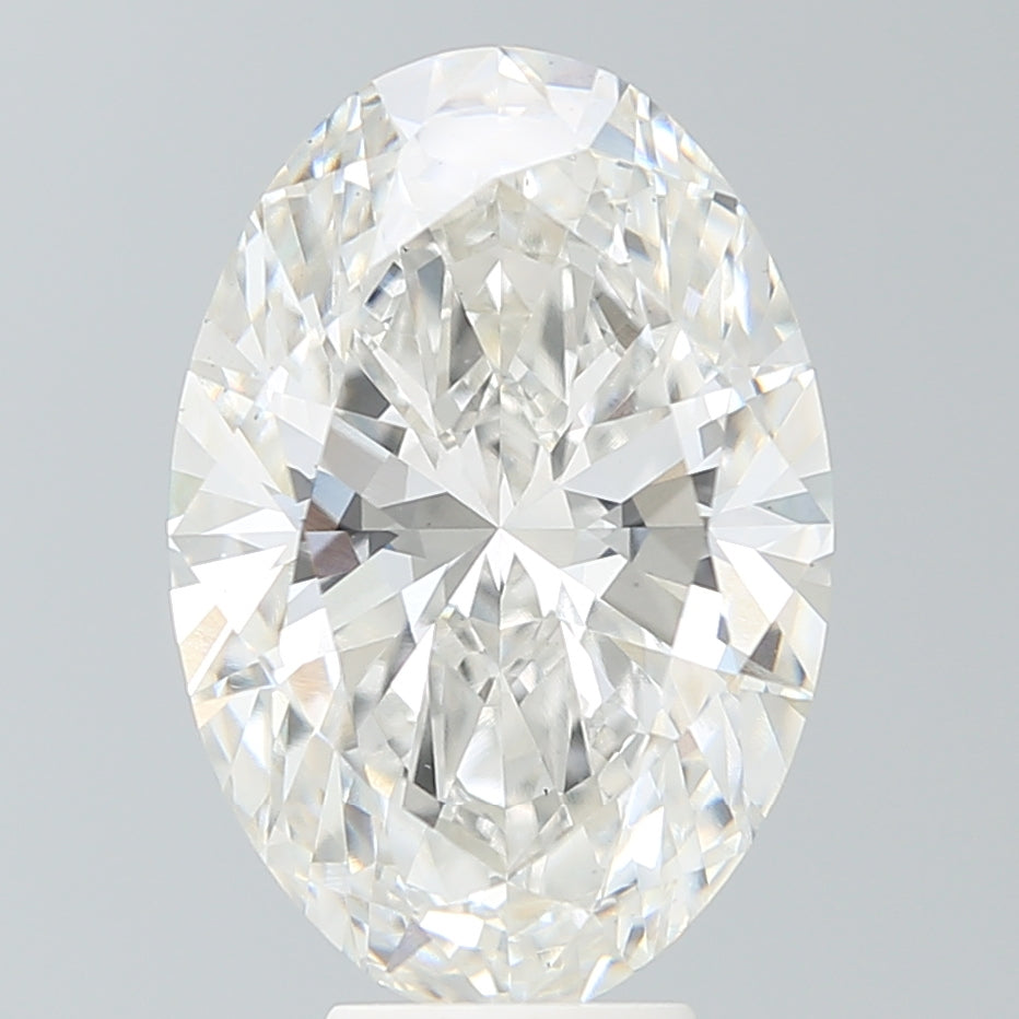 7.08 Carat Oval Shaped, Ideal Cut, G Color, VS1 Clarity, IGI Certified Lab Grown Diamond
