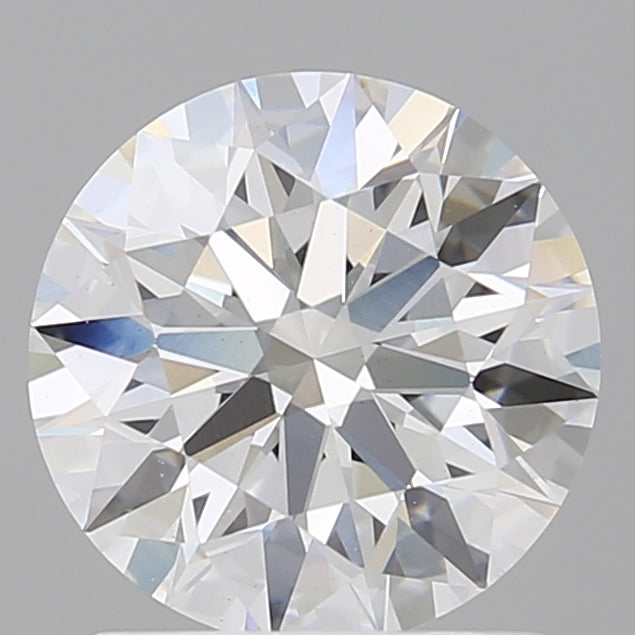 1.55 Carat Round Shaped, Ideal Cut, E Color, VVS2 Clarity, IGI Certified Lab Grown Diamond