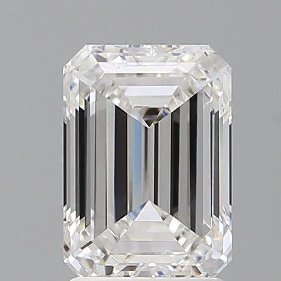 2.04 Carat Emerald Shaped, Ideal Cut, E Color, VVS2 Clarity, IGI Certified Lab Grown Diamond