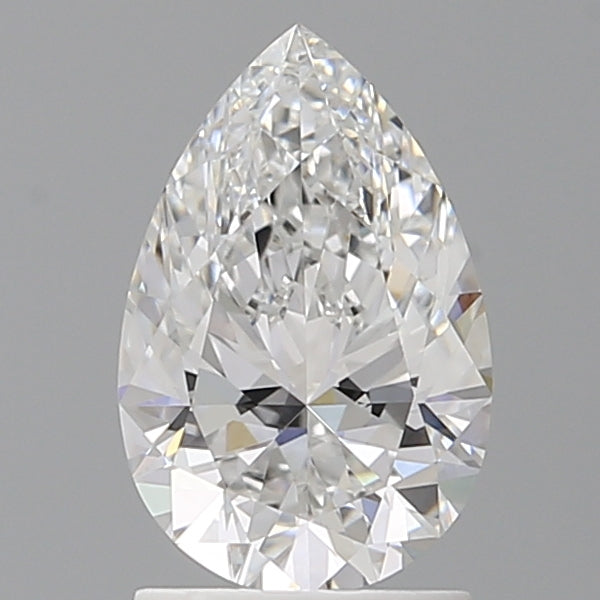 1.60 Carat Pear Shaped, Ideal Cut, E Color, VVS1 Clarity, IGI Certified Lab Grown Diamond