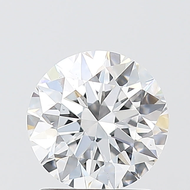 1.51 Carat Round Shaped, Ideal Cut, D Color, VS2 Clarity, IGI Certified Lab Grown Diamond