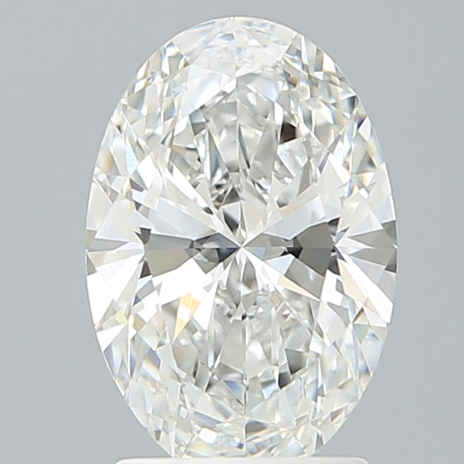 2.11 Carat Oval Shaped, Ideal Cut, E Color, VVS2 Clarity, IGI Certified Lab Grown Diamond
