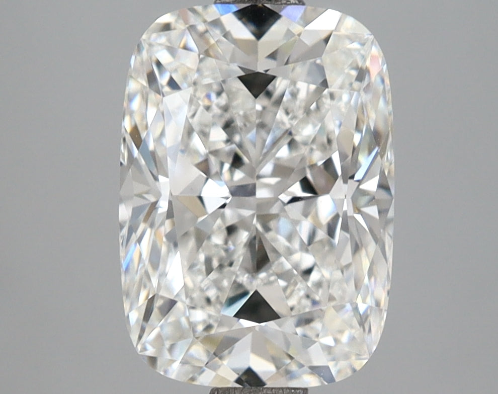 2.98 Carat Cushion Shaped, Ideal Cut, E Color, VVS2 Clarity, IGI Certified Lab Grown Diamond