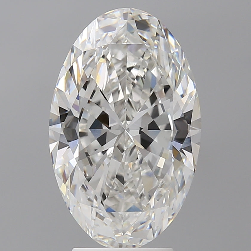 4.51 Carat Oval Shaped, Ideal Cut, F Color, VS1 Clarity, IGI Certified Lab Grown Diamond