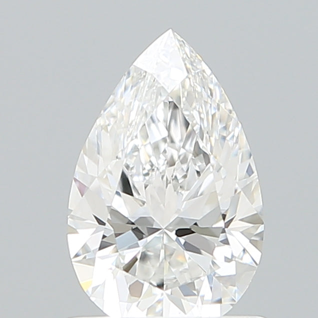 1.03 Carat Pear Shaped, Ideal Cut, D Color, VVS2 Clarity, IGI Certified Lab Grown Diamond