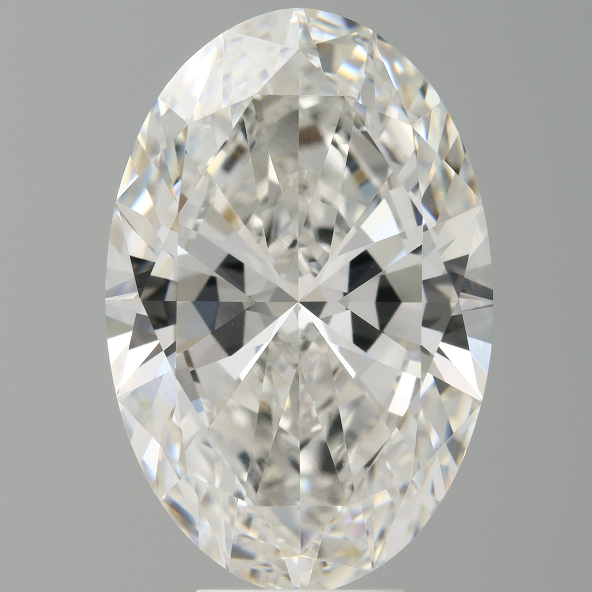 7.51 Carat Oval Shaped, Excellent Cut, F Color, VVS2 Clarity, IGI Certified Lab Grown Diamond