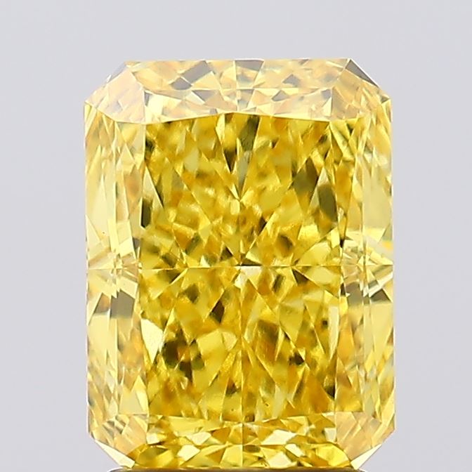 2.61 Carat Radiant Shaped, Ideal Cut, VS1 Clarity, IGI Certified Lab Grown Diamond