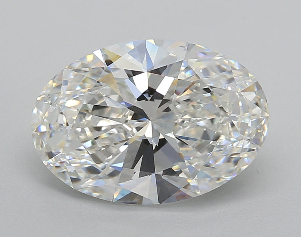 3.52 Carat Oval Shaped, Excellent Cut, E Color, VVS2 Clarity, IGI Certified Lab Grown Diamond