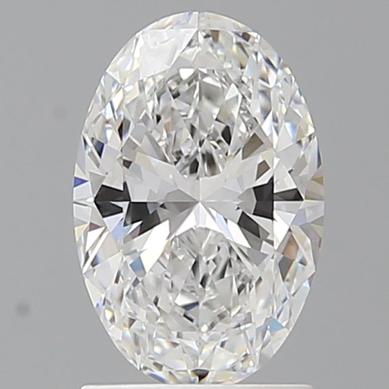 1.59 Carat Oval Shaped, Ideal Cut, D Color, VVS2 Clarity, IGI Certified Lab Grown Diamond