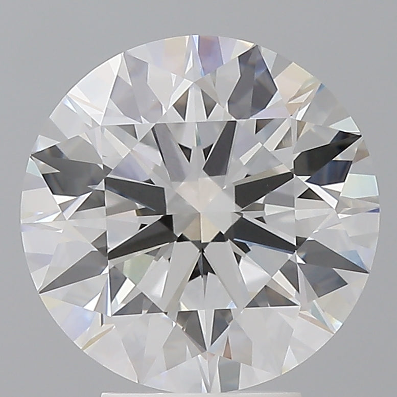 4.60 Carat Round Shaped, Ideal Cut, F Color, VVS2 Clarity, IGI Certified Lab Grown Diamond
