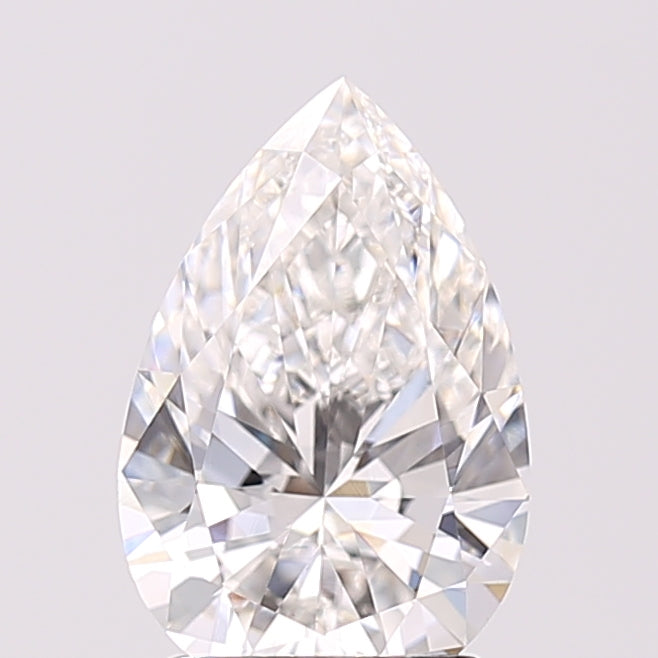 2.10 Carat Pear Shaped, Ideal Cut, E Color, VS1 Clarity, IGI Certified Lab Grown Diamond